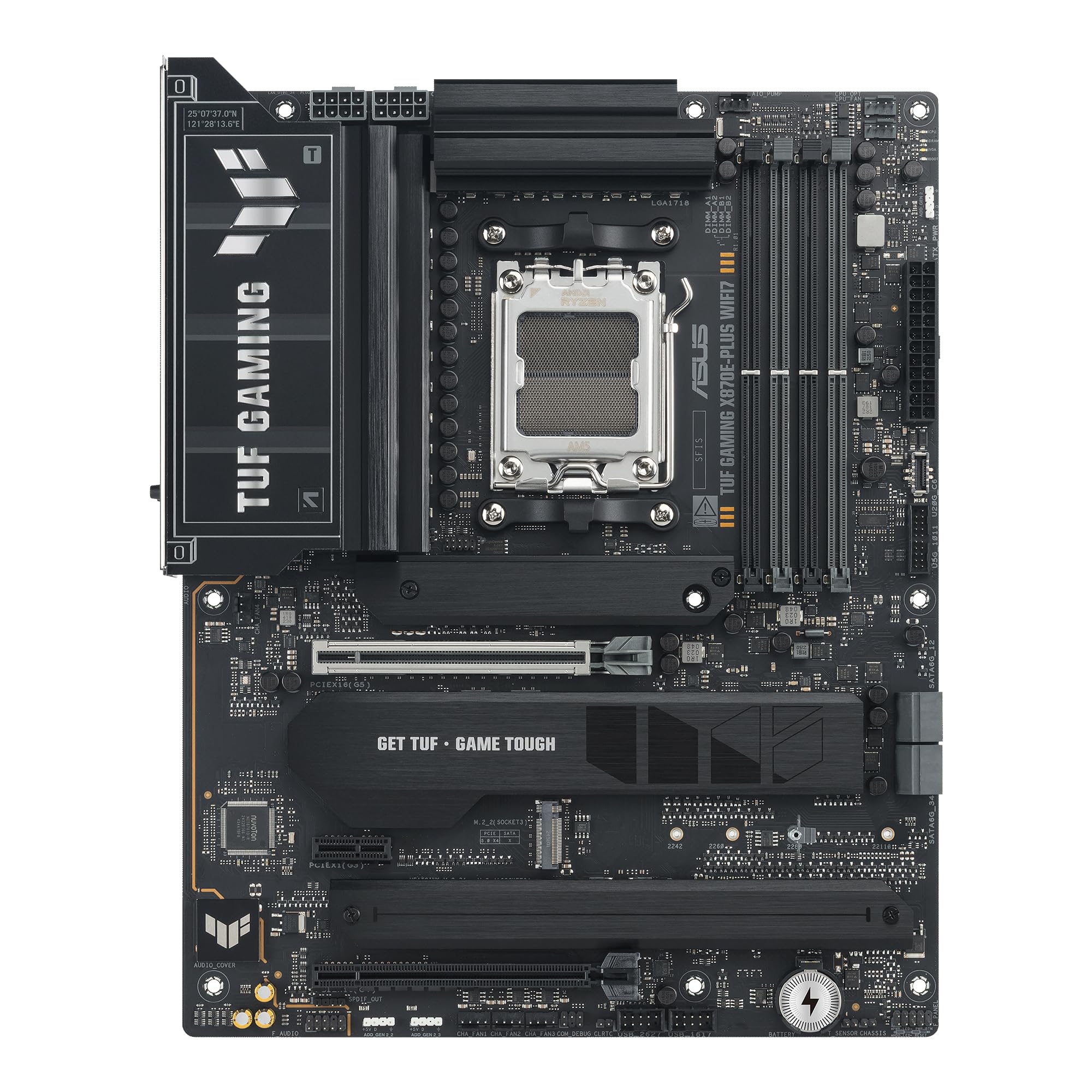 ASUS AMD X870E AM5 Compatible ATX Motherboard TUF GAMING X870E-PLUS WIFI7 (Authorized Japanese Distributor)
ASUS AMD X870E AM5 Compatible ATX Motherboard TUF GAMING X870E-PLUS WIFI7 (Authorized Japanese Distributor)