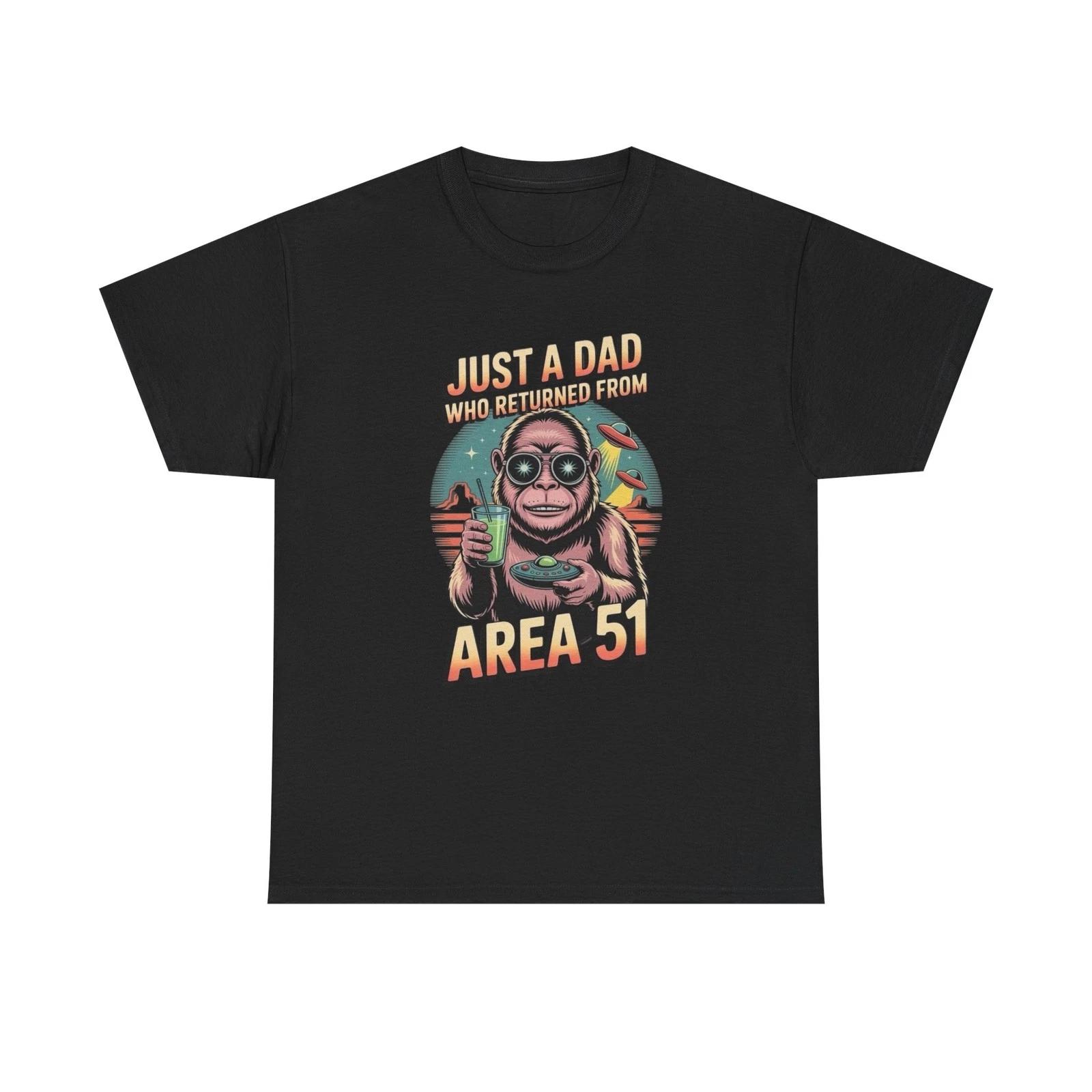 Just A Dad From Area 51 Graphic T Shirt Unisex Heavy Cotton Tee M
Just A Dad From Area 51 Graphic T Shirt Unisex Heavy Cotton Tee M