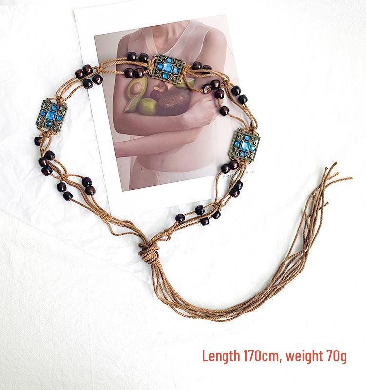 Женская этническая цепочка на талию с бабочками: Модный металлический пояс для юбки или платья
Женская этническая цепочка на талию с бабочками: Модный металлический пояс для юбки или платья