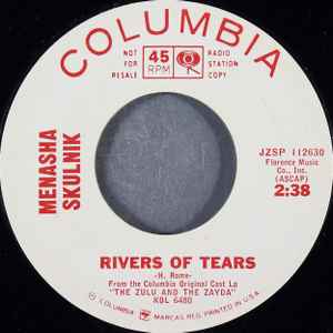 7inch Record MENASHA SKULNIK / MENASHA SKULNIK, - Rivers Of Tears / It s Good To Be A JZSP112637PROMO Columbia 1965 US Pop Used
7inch Record MENASHA SKULNIK / MENASHA SKULNIK, - Rivers Of Tears / It s Good To Be A JZSP112637PROMO Columbia 1965 US Pop Used