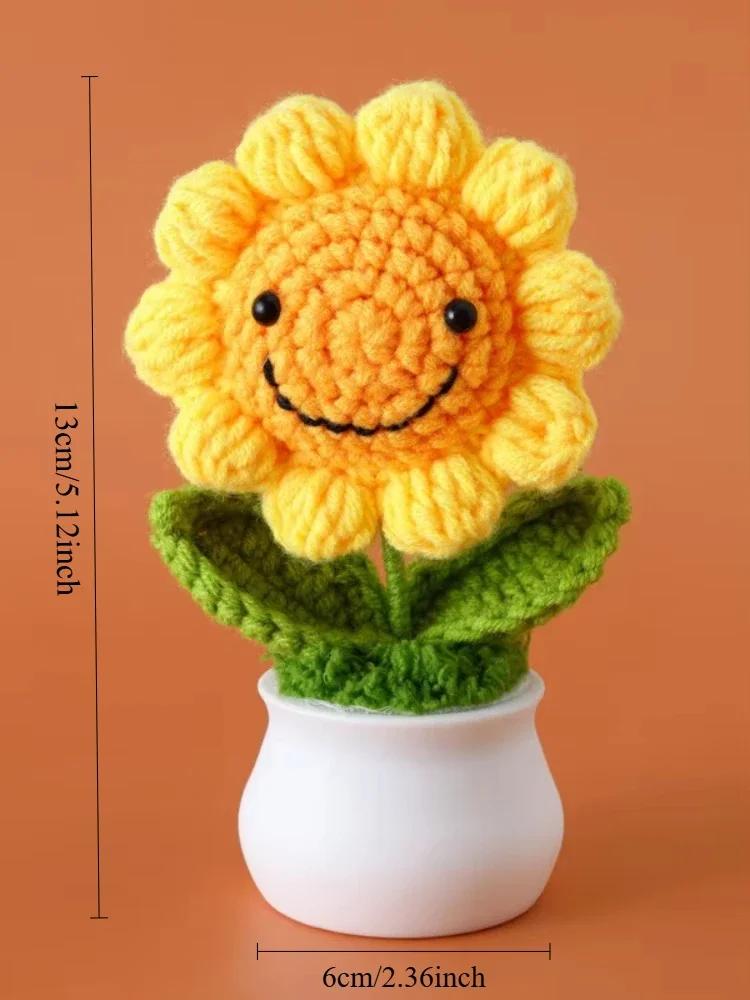 2025 Artificial Flower Pots Handmade Crochet Pea Shooter Office Desktop Ornamental Potted Plants Home Bedroom Decoration жовтий
2025 Artificial Flower Pots Handmade Crochet Pea Shooter Office Desktop Ornamental Potted Plants Home Bedroom Decoration жовтий