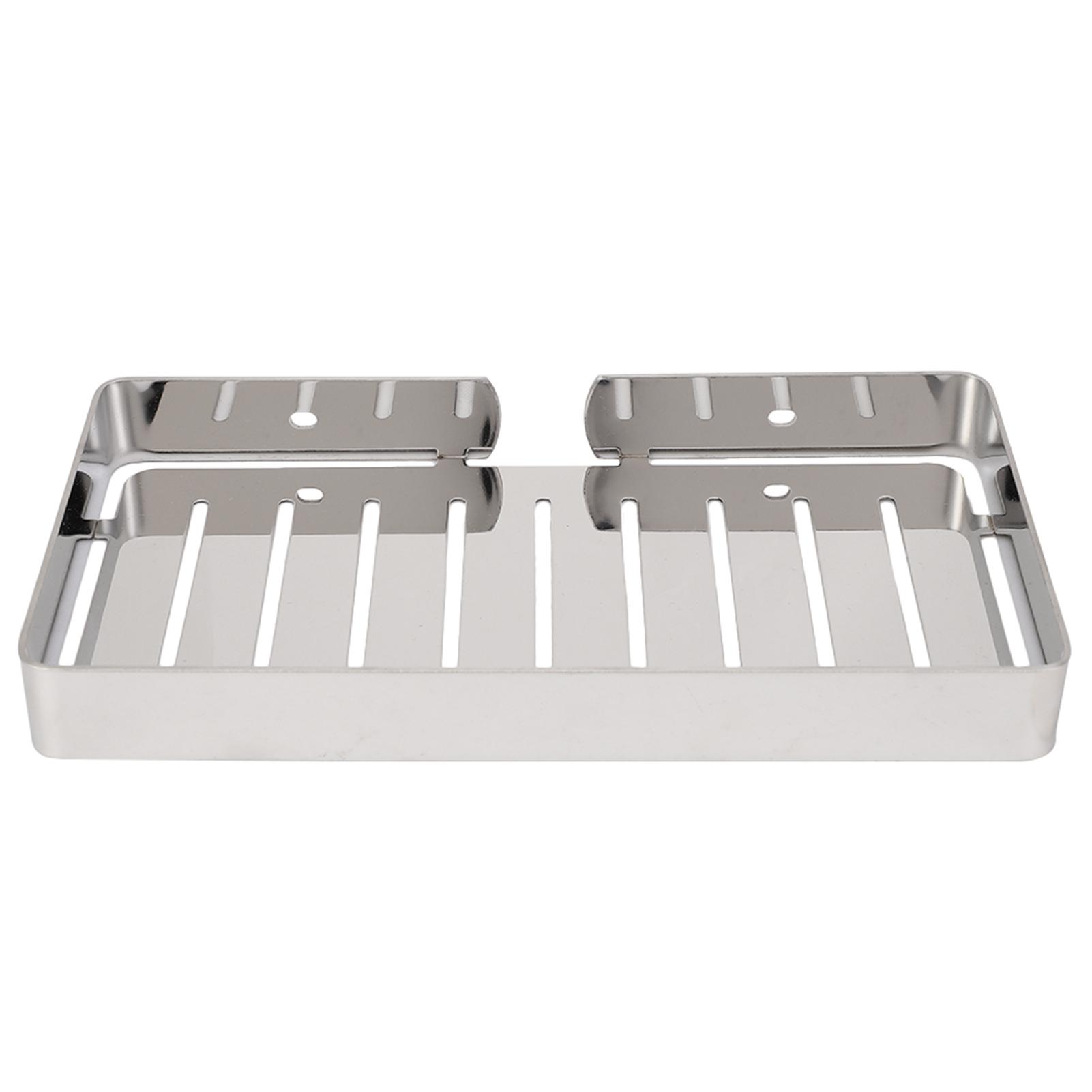 Wall Mount Stainless Steel Soap Holder Drain Rack Shelf for Bathroom Kitchen серебряный
Wall Mount Stainless Steel Soap Holder Drain Rack Shelf for Bathroom Kitchen серебряный