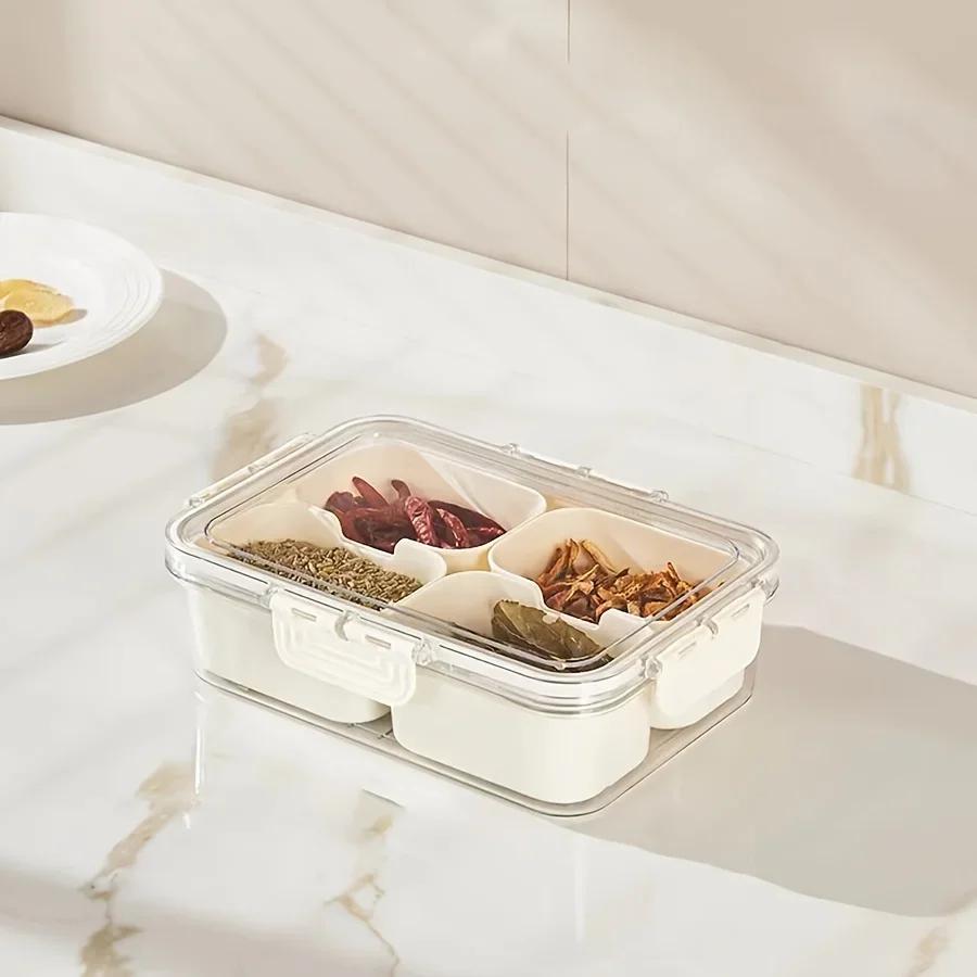 4Grid /8 Grid Divided Serving Tray with Lid , Food Storage Container, Snack Box, Fruit Storage Containers
4Grid /8 Grid Divided Serving Tray with Lid , Food Storage Container, Snack Box, Fruit Storage Containers