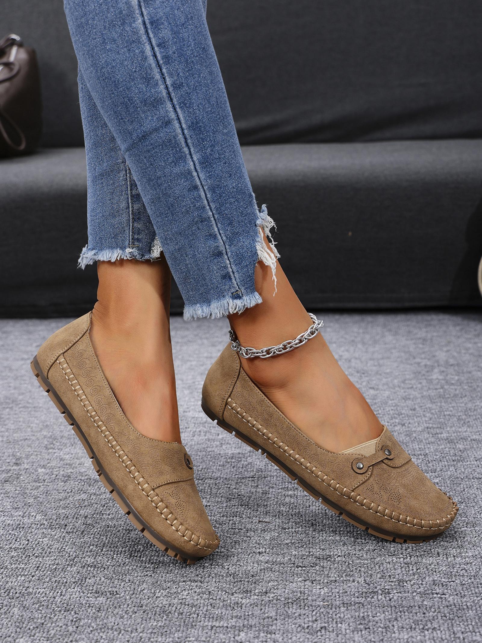 Women s All, Suede Leather Shoes, Frosted Flat Shoes 44
Women s All, Suede Leather Shoes, Frosted Flat Shoes 44