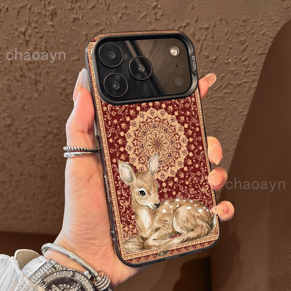 Персидский ковер олень Чехол для телефона чехол для iPhone17 16 15 14 13 12 11 Pro/ Max/Plus ударопрочная задняя крышка защита от отпечатков пальцев iPhone 17
Персидский ковер олень Чехол для телефона чехол для iPhone17 16 15 14 13 12 11 Pro/ Max/Plus ударопрочная задняя крышка защита от отпечатков пальцев iPhone 17