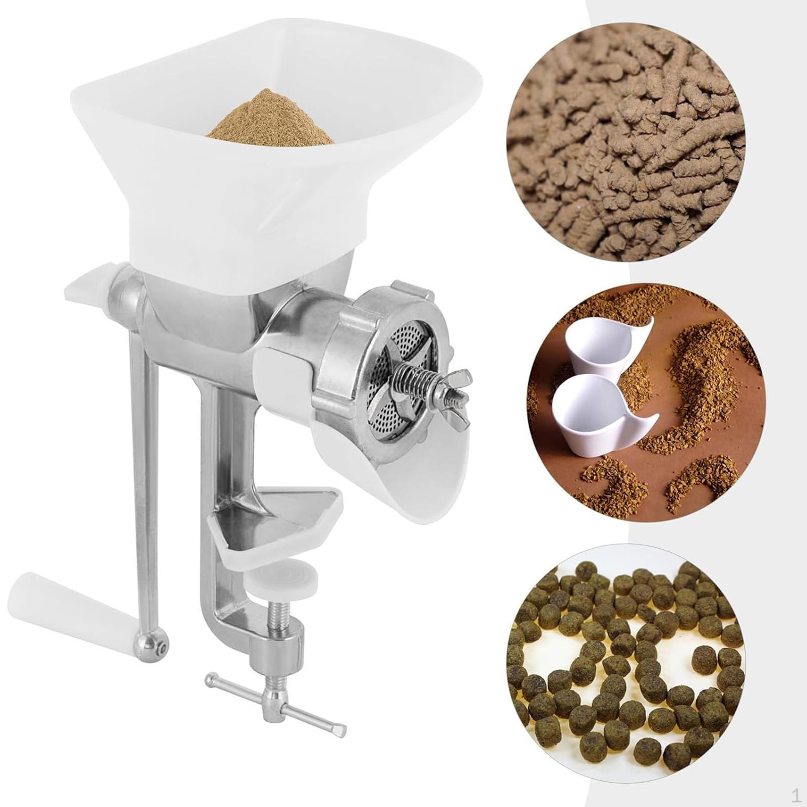Manual Bird Food Kibble Machine Parrot Granulator Multifunctional Mill with Table Clamp
Manual Bird Food Kibble Machine Parrot Granulator Multifunctional Mill with Table Clamp
