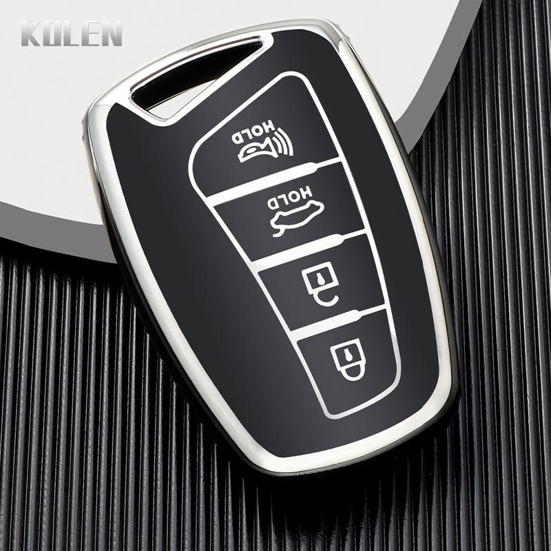 Tpu Car Smart Key Case Cover Shell Fob For Hyundai Grandeur Hg Sedan Genesis G80 Santa Fe 3Dm Grand Ix45 Equus Azera Accessories
Tpu Car Smart Key Case Cover Shell Fob For Hyundai Grandeur Hg Sedan Genesis G80 Santa Fe 3Dm Grand Ix45 Equus Azera Accessories