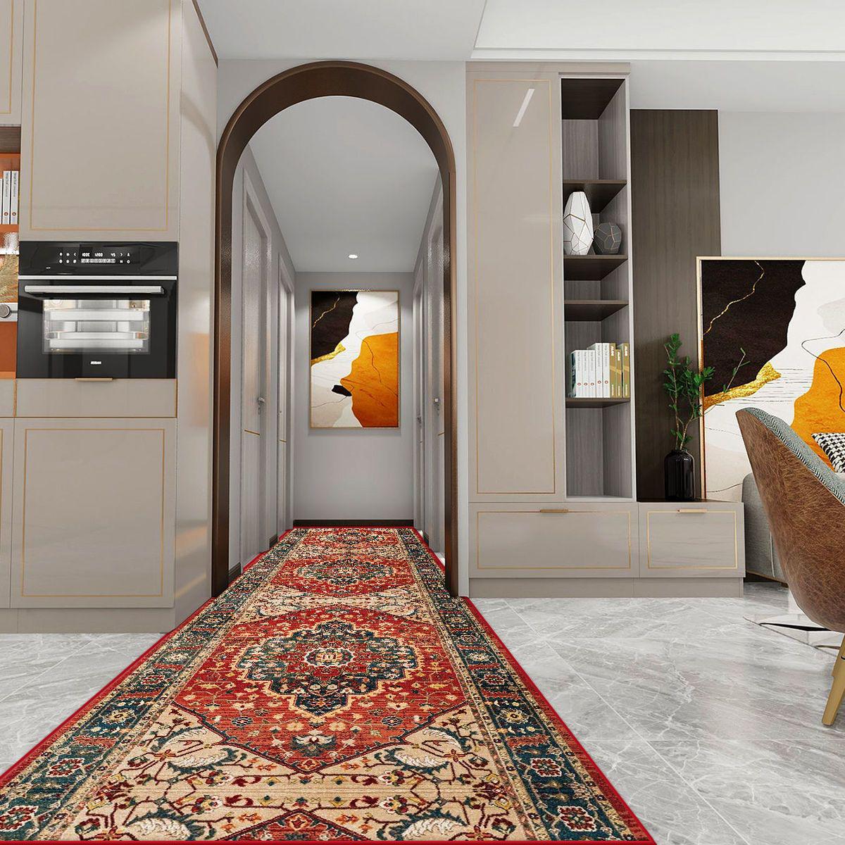 persian style large size Decoration home corridor carpet Lint-free Easy cleaning entryway long rug Stairway non-slip decor mat 60x200cm
persian style large size Decoration home corridor carpet Lint-free Easy cleaning entryway long rug Stairway non-slip decor mat 60x200cm