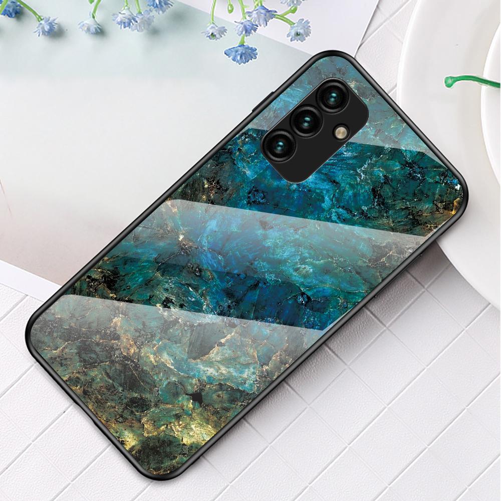 For Samsung Galaxy A24 4G (162.1 x 77.6 x 8.3mm) Marble Pattern Shockproof Case Tempered Glass+PC+TPU Anti-Drop Phone Cover Emerald Marble
For Samsung Galaxy A24 4G (162.1 x 77.6 x 8.3mm) Marble Pattern Shockproof Case Tempered Glass+PC+TPU Anti-Drop Phone Cover Emerald Marble