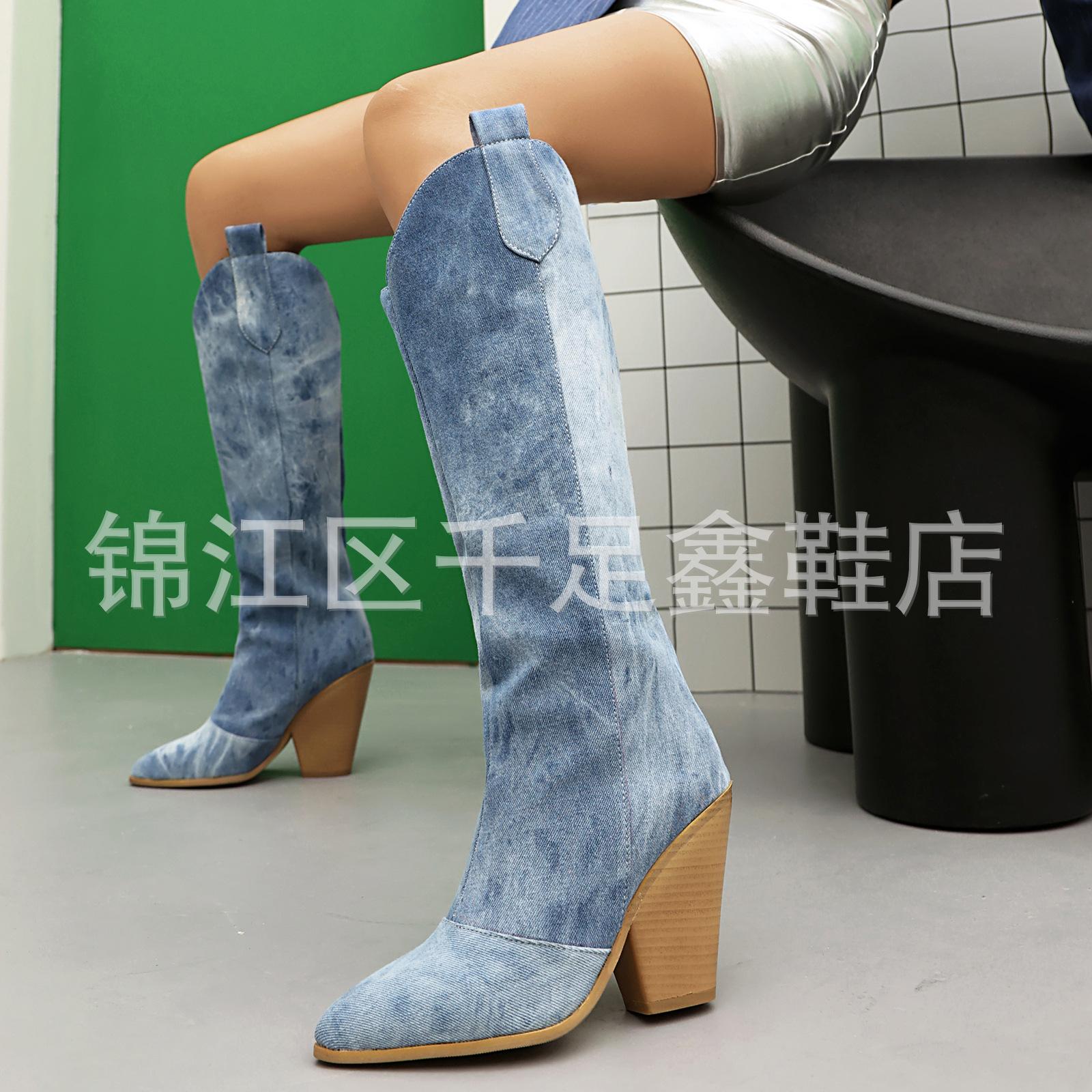 Amazon Women s Cowboy Boots Medium Boots Fashion Boots Thick Heel Blue Boots Women s Plus Size 34 синій
Amazon Women s Cowboy Boots Medium Boots Fashion Boots Thick Heel Blue Boots Women s Plus Size 34 синій