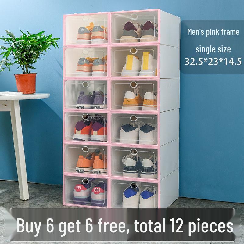 Складна прозора коробка для взуття - Компактне, пилозахищене та вологостійке рішення для зберігання Default
Складна прозора коробка для взуття - Компактне, пилозахищене та вологостійке рішення для зберігання Default