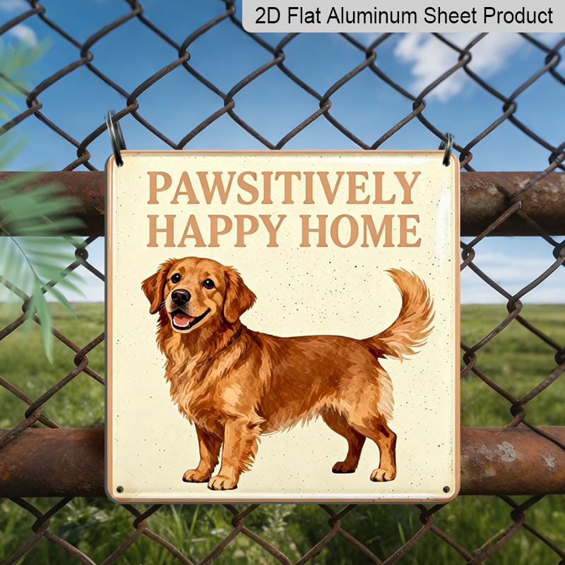2D Flat 1pc, Metal Aluminum Sign, Outdoor Wall Art, Pawsitively Happy Home Sign, Pet Lover Wall Art, Living Room Decoration, Animal Home Display 20*20cm
2D Flat 1pc, Metal Aluminum Sign, Outdoor Wall Art, Pawsitively Happy Home Sign, Pet Lover Wall Art, Living Room Decoration, Animal Home Display 20*20cm