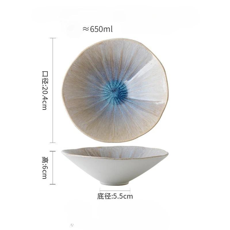Household 7.5-inch Irregular Salad Ceramic Conical Bowl Clubhouse Artistic Dish Bowl Dessert Plate Kitchen Tableware Accessories 7.5inch
Household 7.5-inch Irregular Salad Ceramic Conical Bowl Clubhouse Artistic Dish Bowl Dessert Plate Kitchen Tableware Accessories 7.5inch