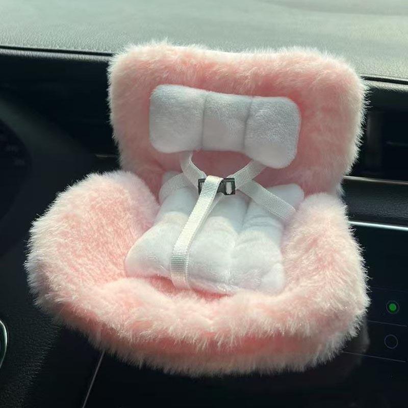 15-17cm Doll Seat for Labubu Carseat Safety Seat Cute Doll Air Outlet Aromatherapy Decoration High-grade Car Interior Decoration
15-17cm Doll Seat for Labubu Carseat Safety Seat Cute Doll Air Outlet Aromatherapy Decoration High-grade Car Interior Decoration