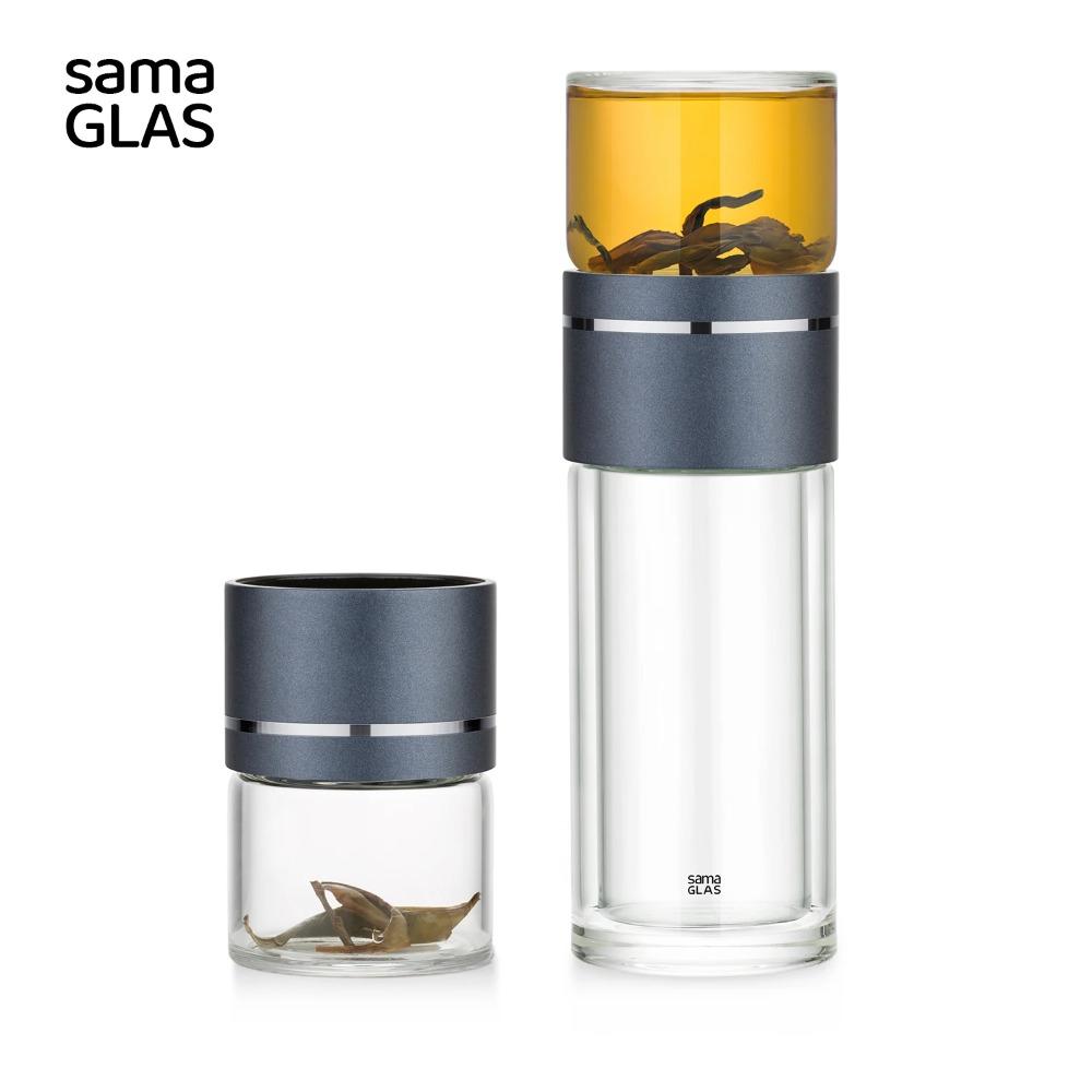 SAMAGLAS High Borosilicate Portable Tea Cup 237ml - Double-Layer Insulated Office/Car Travel Mug - One-Touch Tea-Water Separatio 237ml синій
SAMAGLAS High Borosilicate Portable Tea Cup 237ml - Double-Layer Insulated Office/Car Travel Mug - One-Touch Tea-Water Separatio 237ml синій