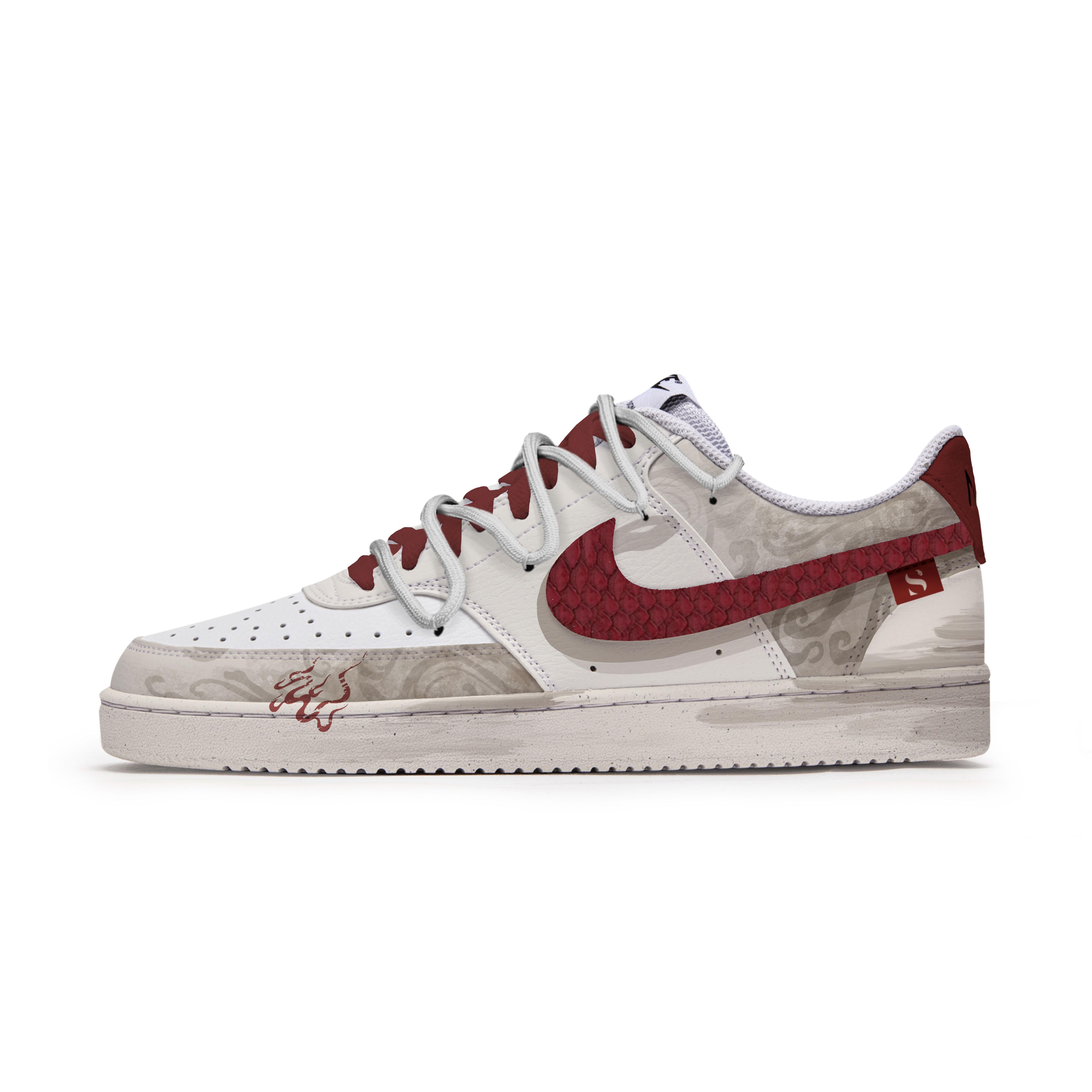 Nike Court Vision P.M.S Scarlet Flame Snake Synthetic Leather Slip Resistant Waterproof Non Slip And Waterproof Low top DH2987-101(Team584-) 40
Nike Court Vision P.M.S Scarlet Flame Snake Synthetic Leather Slip Resistant Waterproof Non Slip And Waterproof Low top DH2987-101(Team584-) 40