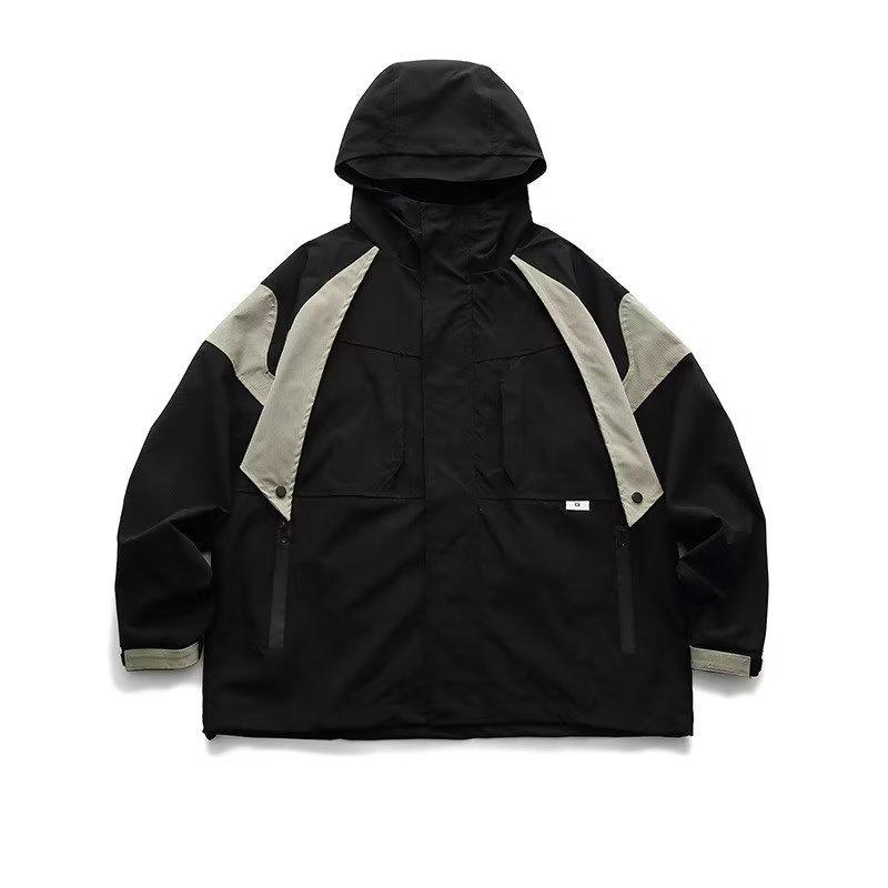 Retro Japanese Color Block 3-in-1 Unisex Waterproof Workwear Jacket 2X Large чорний
Retro Japanese Color Block 3-in-1 Unisex Waterproof Workwear Jacket 2X Large чорний