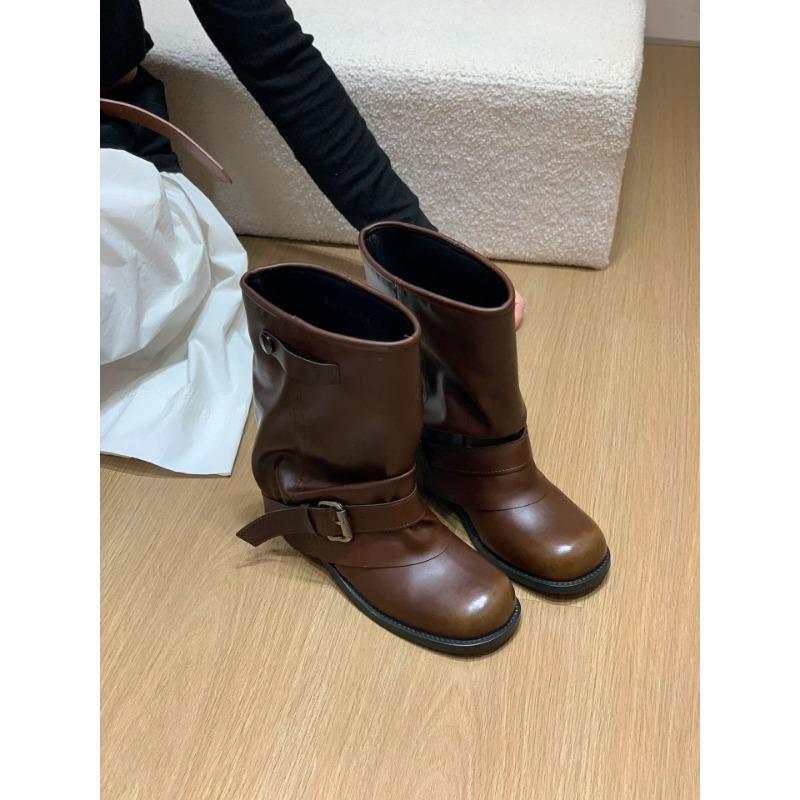 Западные полусапожки с круглым носком и толстым каблуком, женские осенне-зимние новые ретро ботинки Мартин, короткие ботинки на плоской подошве с широким голенищем 39 темно-коричневого
Западные полусапожки с круглым носком и толстым каблуком, женские осенне-зимние новые ретро ботинки Мартин, короткие ботинки на плоской подошве с широким голенищем 39 темно-коричневого