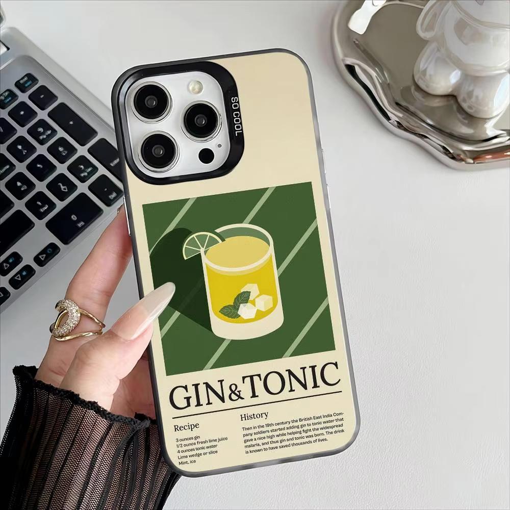 Gin & Tonic Cocktail Print Phone Case For iPhone 17 Pro Max 16 15 Pro 14 13 Mini 12 11 XR XS 17Air Plus Hard Matte Cover iPhone 13 Pro Max
Gin & Tonic Cocktail Print Phone Case For iPhone 17 Pro Max 16 15 Pro 14 13 Mini 12 11 XR XS 17Air Plus Hard Matte Cover iPhone 13 Pro Max