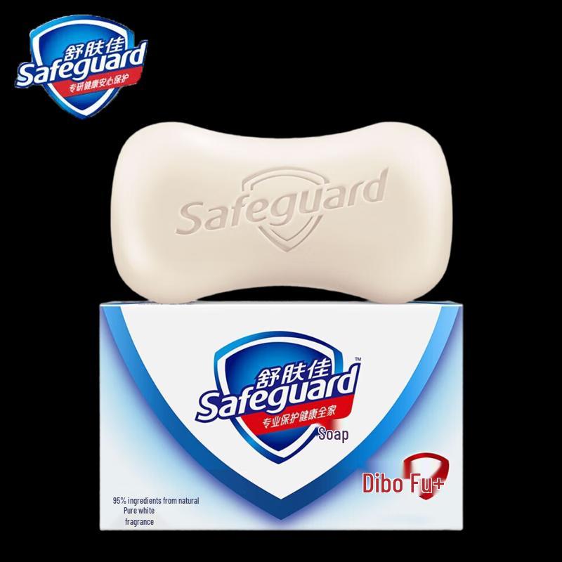 Safeguard Pure White Fresh Scent Soap Bar, 115g
Safeguard Pure White Fresh Scent Soap Bar, 115g