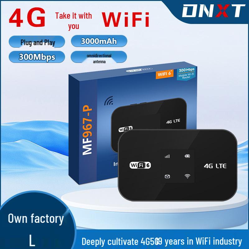 MF967P Portable WiFi 6 4G Car Router with WPS, TF, and SIM Card for Latin America, Europe, and Southeast Asia 1
MF967P Portable WiFi 6 4G Car Router with WPS, TF, and SIM Card for Latin America, Europe, and Southeast Asia 1