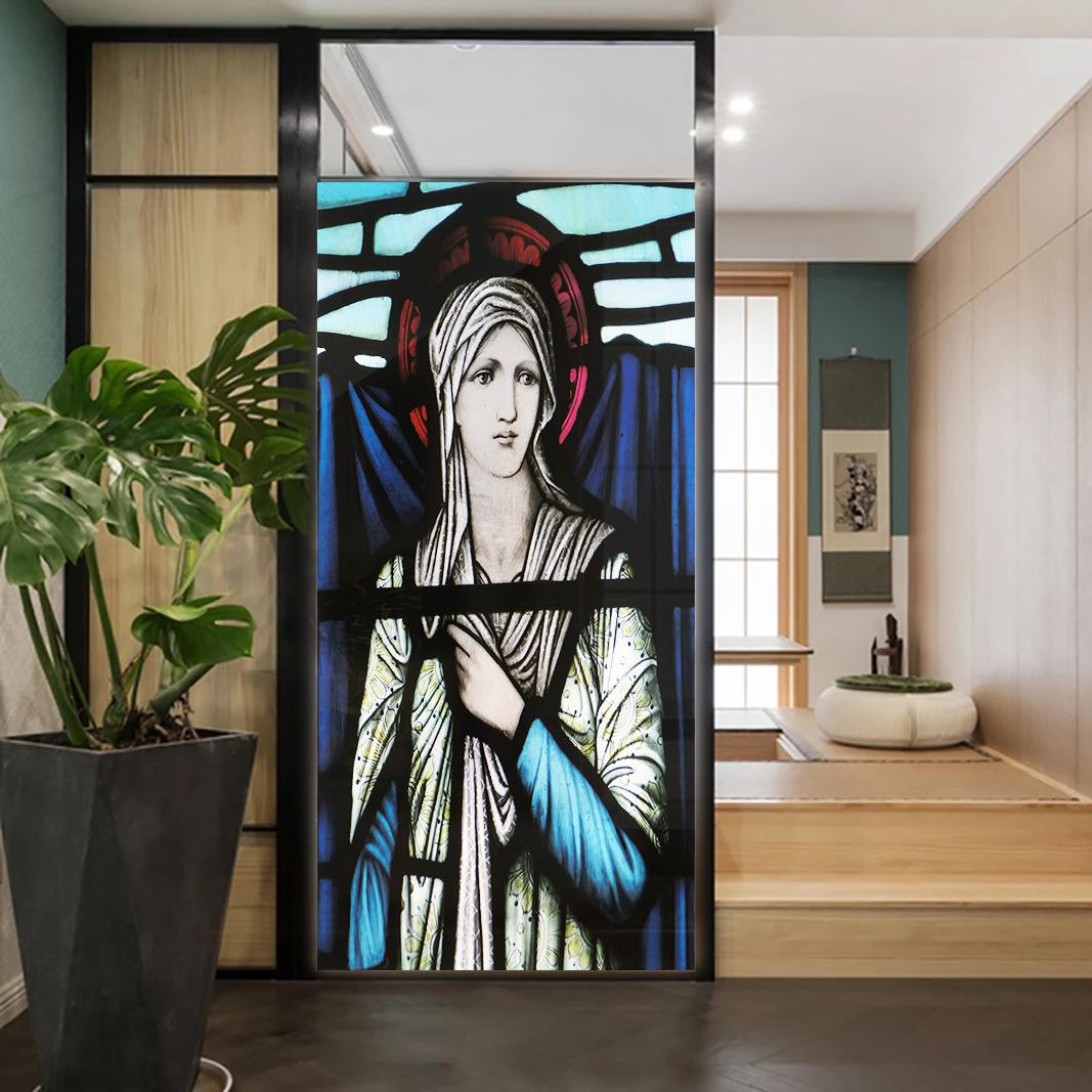 Church Stained Glass Decals Window Film Privacy Heat Insulation and Anti UV Blocking Static Cling Window Sticker for Home J87 (as the picture,40x100cm WxH)
Church Stained Glass Decals Window Film Privacy Heat Insulation and Anti UV Blocking Static Cling Window Sticker for Home J87 (as the picture,40x100cm WxH)