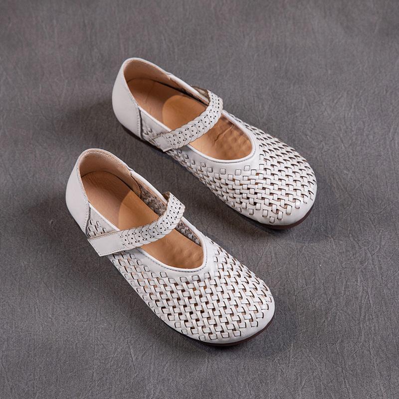 Женские туфли-мамы из коровьей кожи первого слоя, женские 2025 лето, новые кожаные сандалии на плоской подошве с перфорацией, ретро плетеные сандалии женские 35
Женские туфли-мамы из коровьей кожи первого слоя, женские 2025 лето, новые кожаные сандалии на плоской подошве с перфорацией, ретро плетеные сандалии женские 35