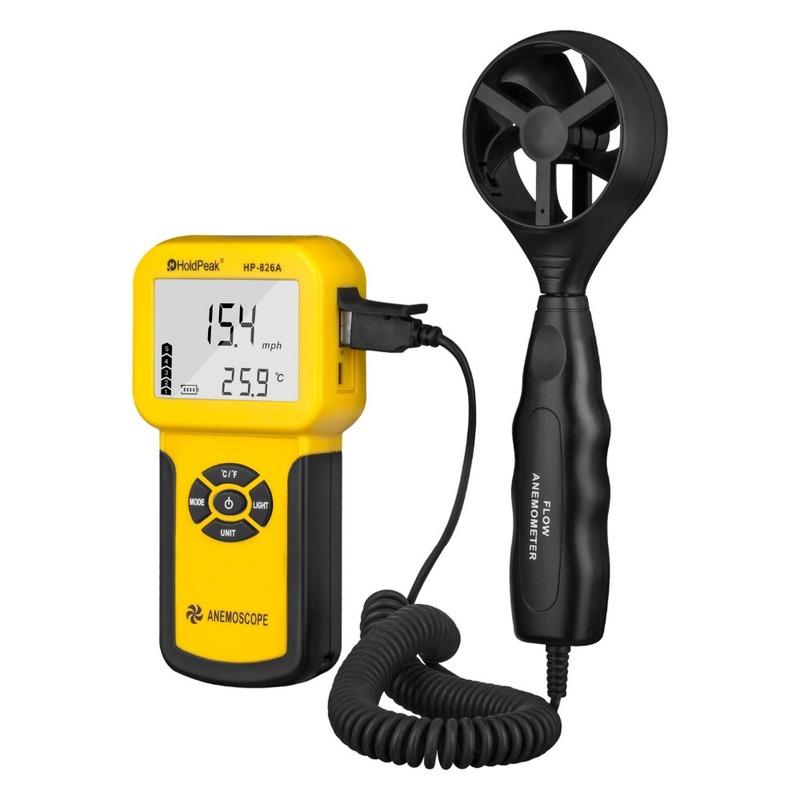 HoldPeak-Wind Speed Sensor, Digital Anemometer, Air Volume Measure Instrument Handheld Tester, Dropshipping, HP-826A, 0 ~ 30 m/s
HoldPeak-Wind Speed Sensor, Digital Anemometer, Air Volume Measure Instrument Handheld Tester, Dropshipping, HP-826A, 0 ~ 30 m/s
