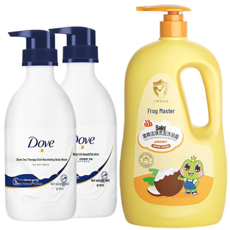 Dove Nourishing Shower Milk & Kids 2-in-1 Coconut Set
Dove Nourishing Shower Milk & Kids 2-in-1 Coconut Set