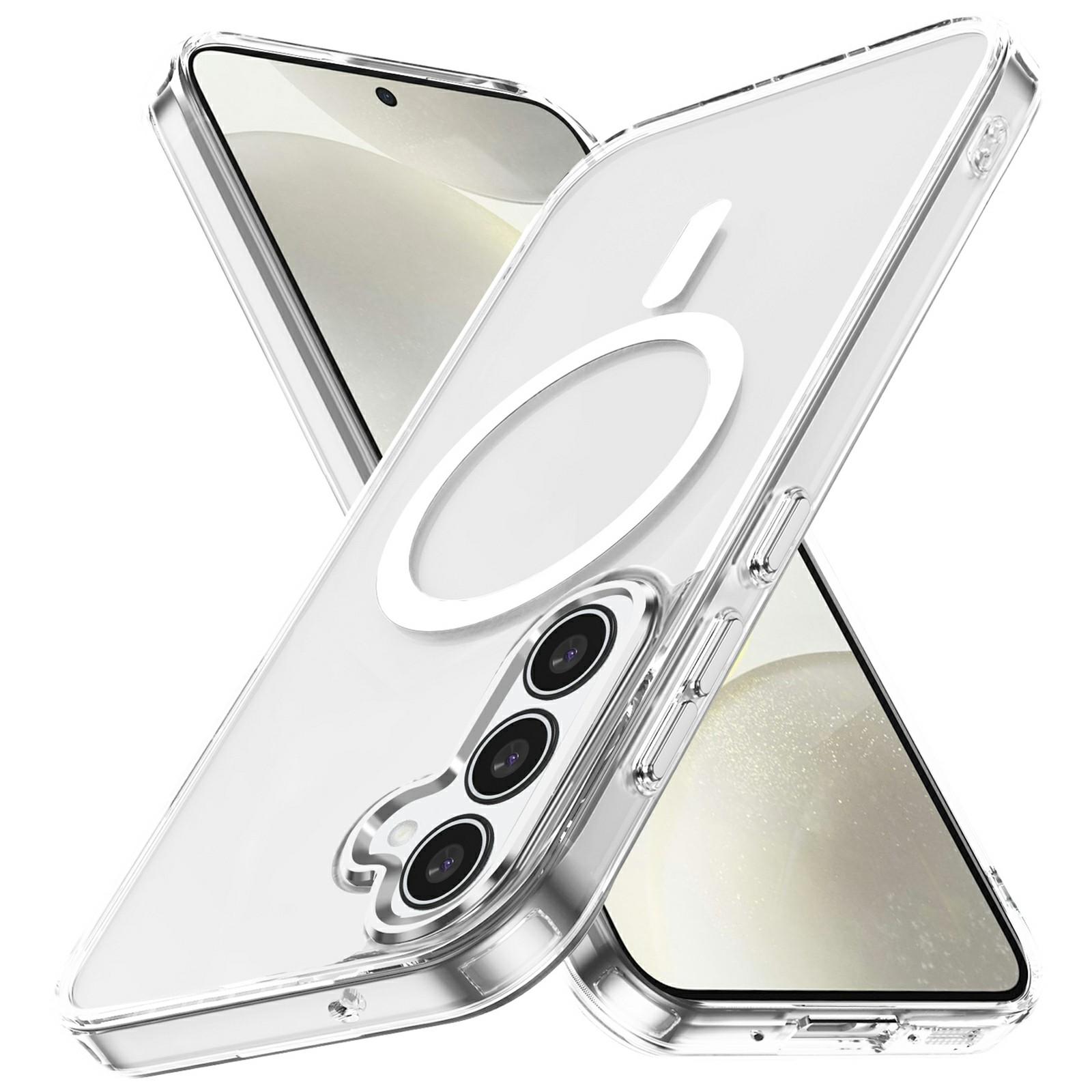 Чохол для Samsung Galaxy S24 FE, сумісний з MagSafe, прозорий чохол для телефону з ТПУ+ПК Transparent
Чохол для Samsung Galaxy S24 FE, сумісний з MagSafe, прозорий чохол для телефону з ТПУ+ПК Transparent