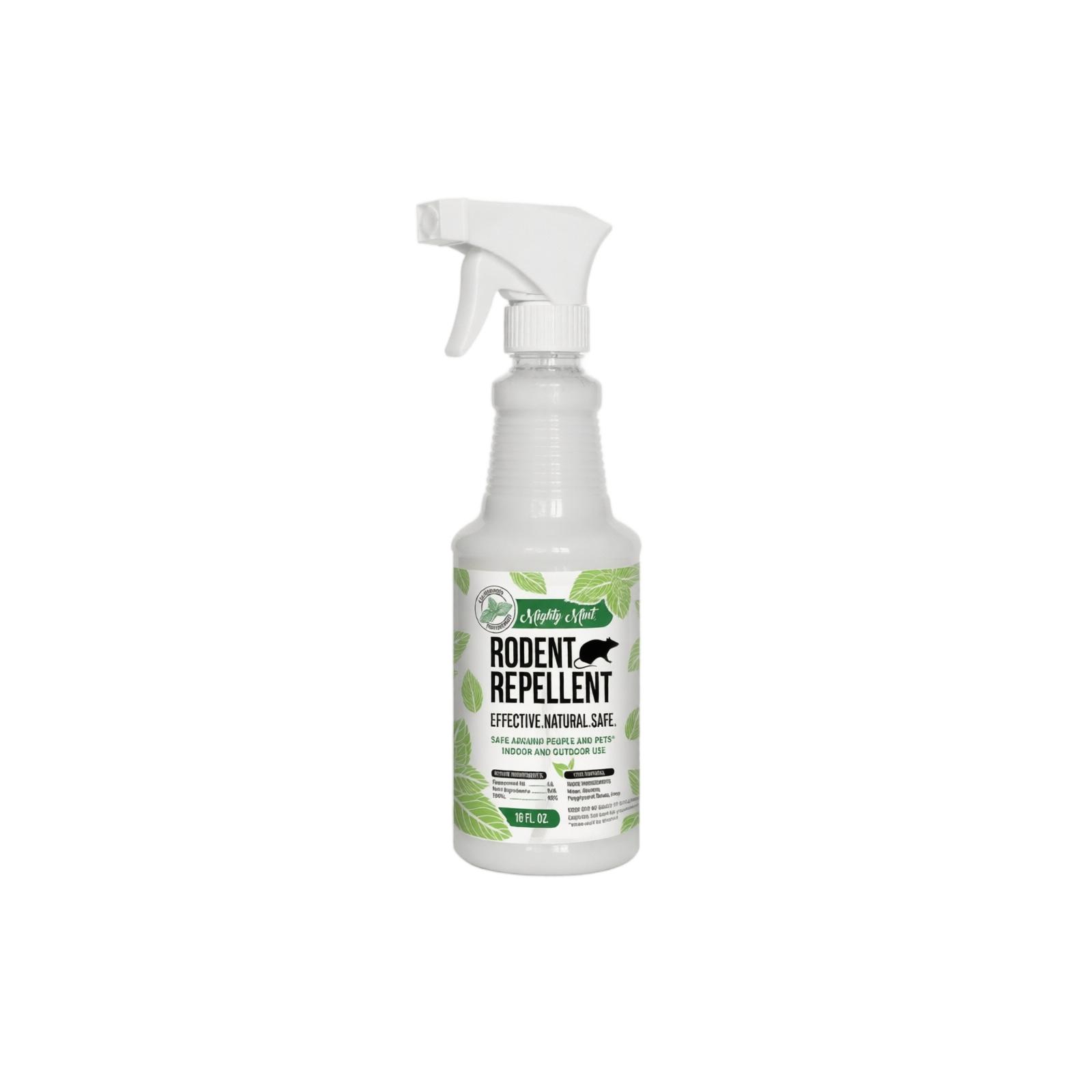Natural Rodent Repellent Spray 474ml Effective Pest Control Solution for Mice Rats and Other Rodents Safe for Indoor and Outdoor Use one size
Natural Rodent Repellent Spray 474ml Effective Pest Control Solution for Mice Rats and Other Rodents Safe for Indoor and Outdoor Use one size