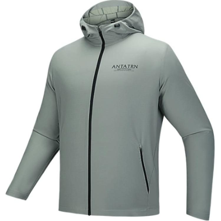 Anta Comfortable Casual Simple Letter Hooded Zip Jacket Men Jacket Granite-Gray 952517606-2 XL
Anta Comfortable Casual Simple Letter Hooded Zip Jacket Men Jacket Granite-Gray 952517606-2 XL