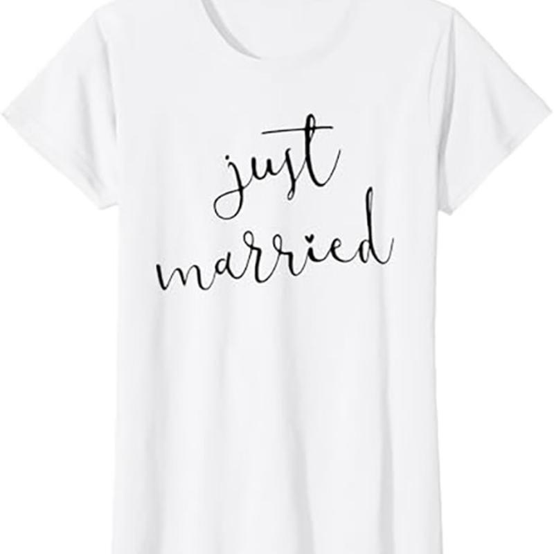 Just Married Celebration T Shirt White S to 5XL 5XL різнокольоровий
Just Married Celebration T Shirt White S to 5XL 5XL різнокольоровий