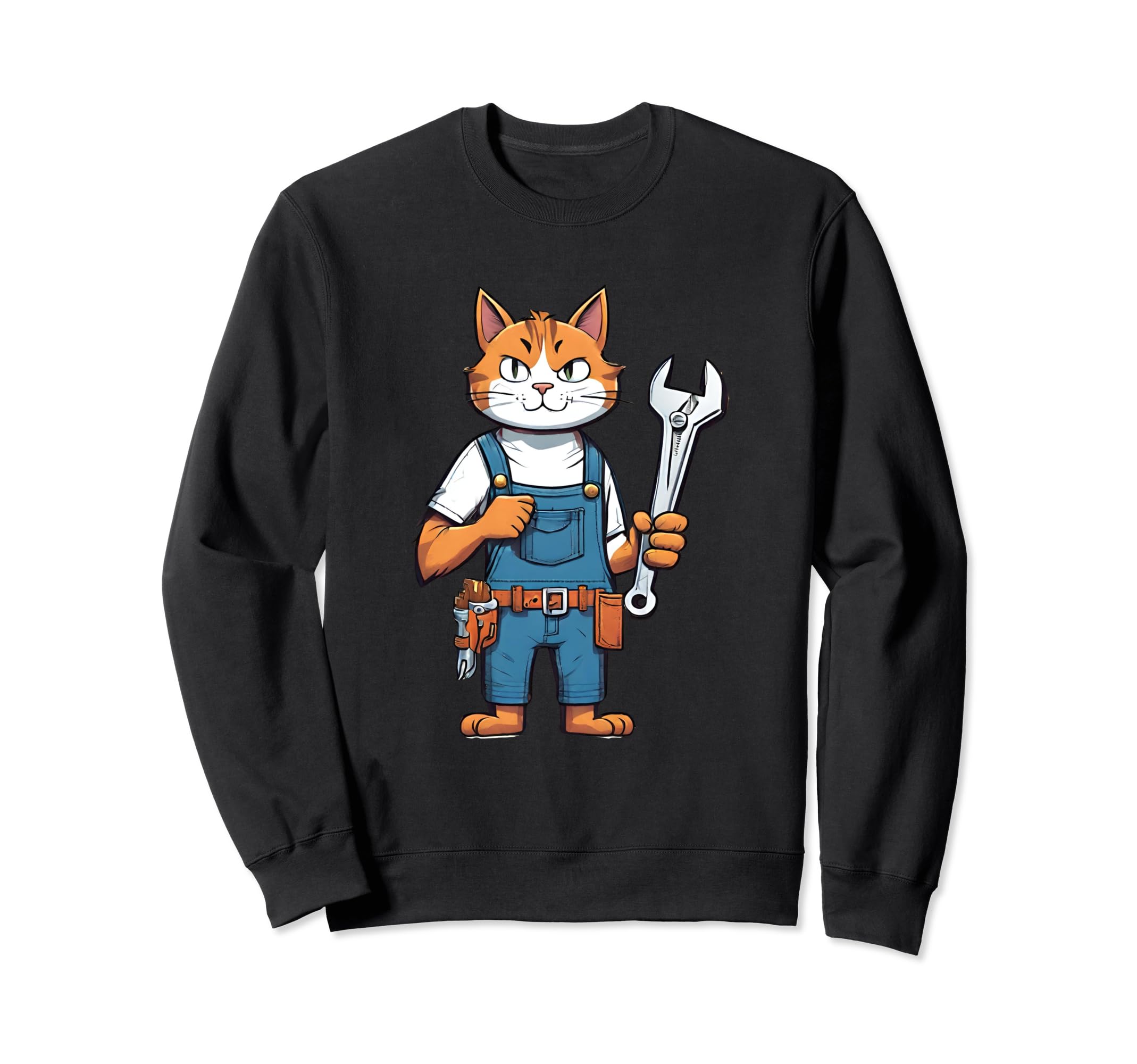 Artisan Cat Graphic Plumber & Spengler Cat Sweatshirt
Artisan Cat Graphic Plumber & Spengler Cat Sweatshirt