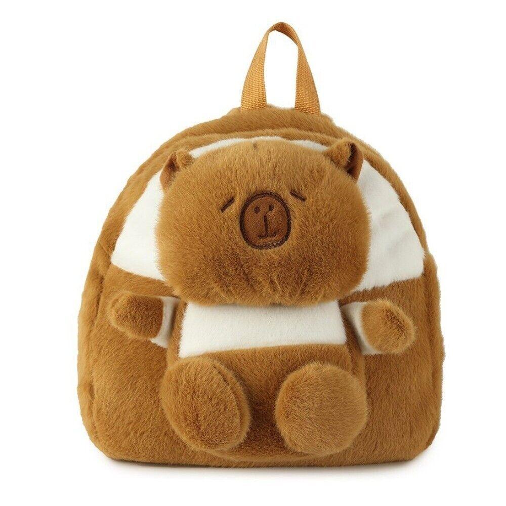 Мультяшный плюшевый рюкзак для хранения, большая вместимость, сумка с изображением дельфина, милый плюшевый рюкзак Capybara, подарок коричневый/белый
Мультяшный плюшевый рюкзак для хранения, большая вместимость, сумка с изображением дельфина, милый плюшевый рюкзак Capybara, подарок коричневый/белый