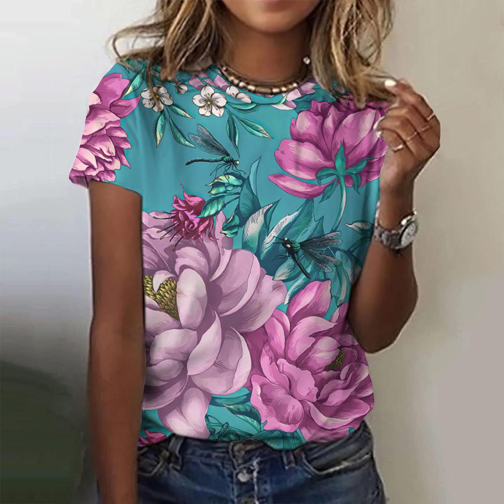 Модная повседневная женская летняя футболка Harajuku Vintage High Street футболка женская с коротким рукавом цветочная футболка женская одежда 3XL
Модная повседневная женская летняя футболка Harajuku Vintage High Street футболка женская с коротким рукавом цветочная футболка женская одежда 3XL