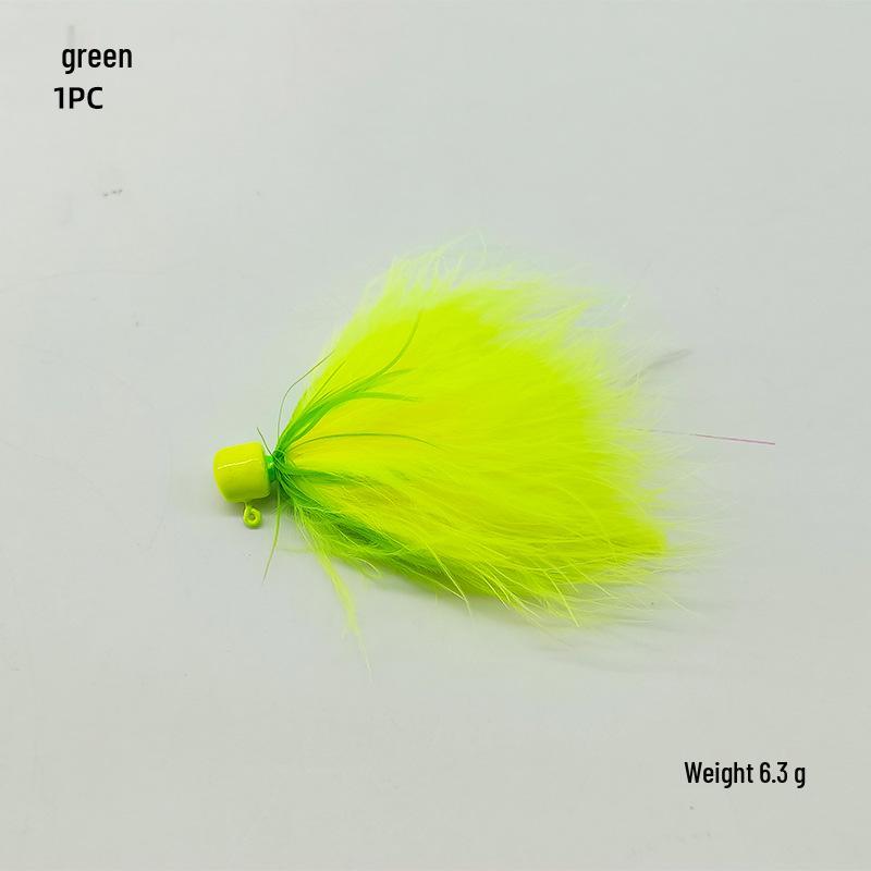 Egret Feather LY085 Weighted Lead Head Fly Fishing Lure
Egret Feather LY085 Weighted Lead Head Fly Fishing Lure