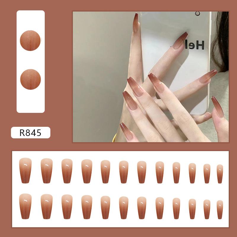 Wear Nail in Autumn and Winter Removable Gradual Change Nail Piece Nail Piece Medium and Long Ballet Nail Nail Patch White Fake Nail
Wear Nail in Autumn and Winter Removable Gradual Change Nail Piece Nail Piece Medium and Long Ballet Nail Nail Patch White Fake Nail