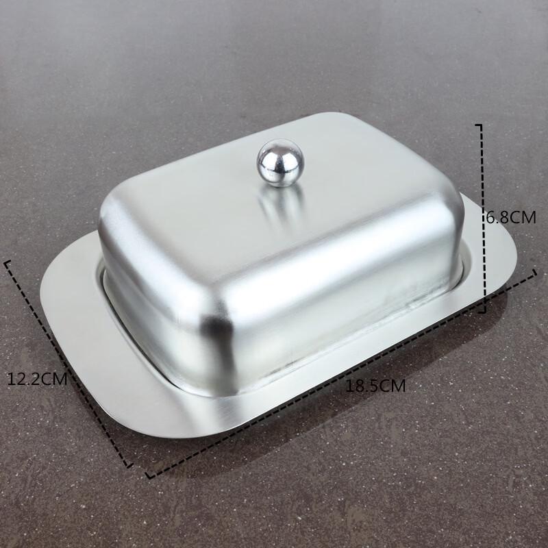 Stainless Steel Butter Dish with Lid
Stainless Steel Butter Dish with Lid