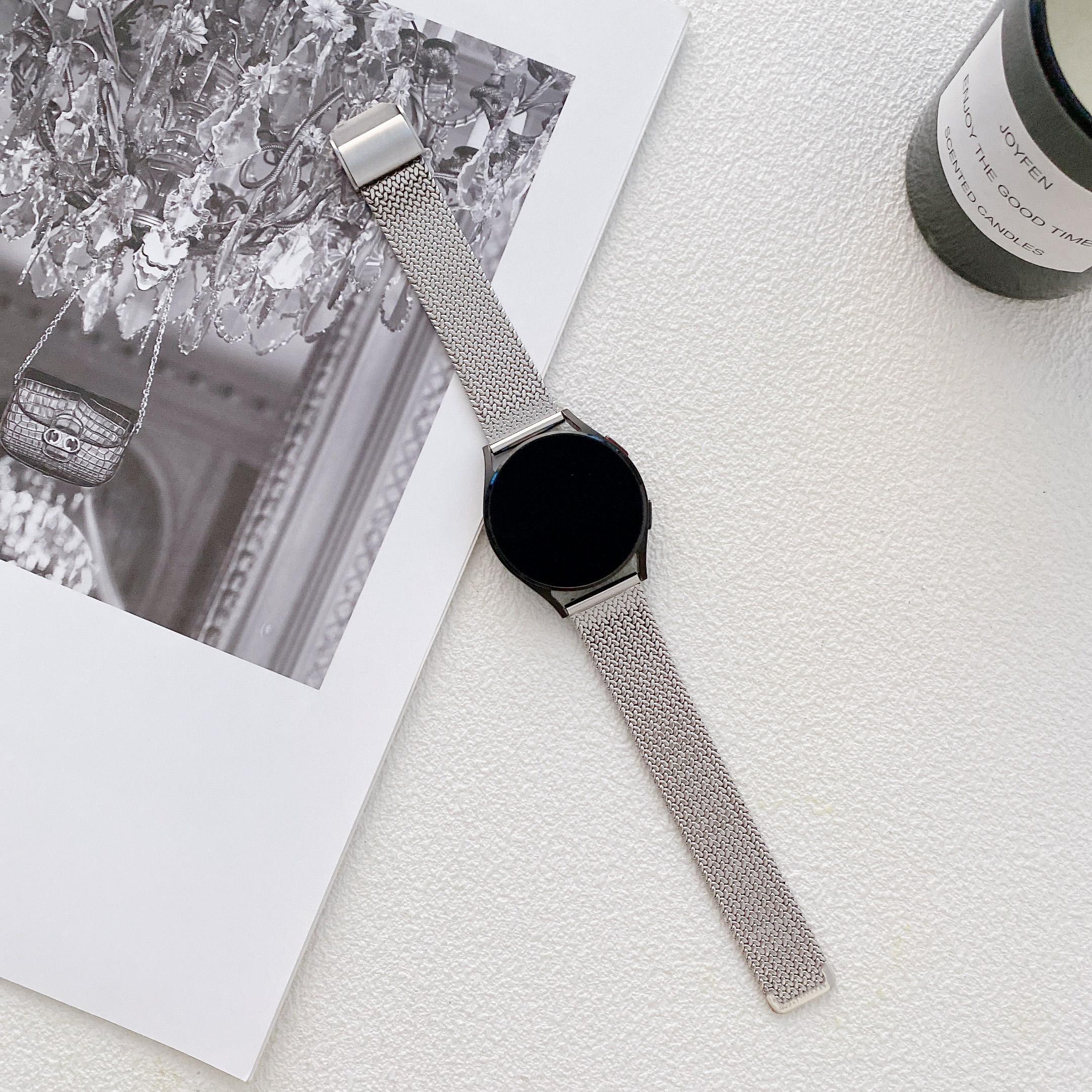 Нержавіючий ремінець для Samsung Galaxy Watch 4 5 6 Classic 40 46 мм 42 мм 43 47 мм Міланський ремінець для смарт-годинника Gear S3 Huawei Watch Gt 2 22mm срібний
Нержавіючий ремінець для Samsung Galaxy Watch 4 5 6 Classic 40 46 мм 42 мм 43 47 мм Міланський ремінець для смарт-годинника Gear S3 Huawei Watch Gt 2 22mm срібний