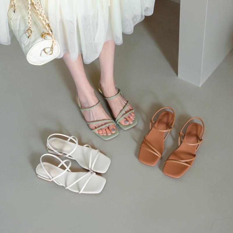 FASHION Low Heel Elegant Non-slip Thick Heels Square Toe Women Square High Heels Sandals Summer Fashion Slip-on Ladies Shoes
FASHION Low Heel Elegant Non-slip Thick Heels Square Toe Women Square High Heels Sandals Summer Fashion Slip-on Ladies Shoes