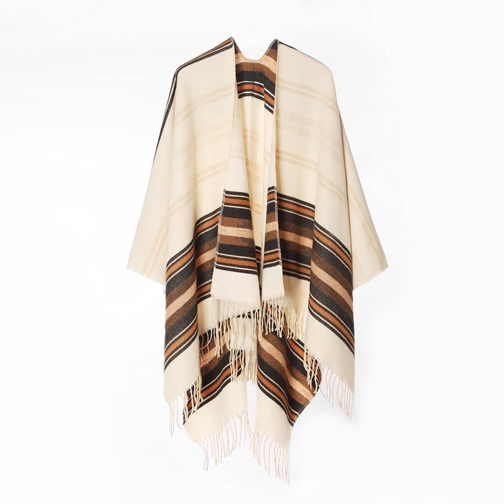 Winter Women Men Scarf Layers Poncho Elegant Striped Wrap Shawl Lady Male Warm Scarve Capa Para Mujer Pashmina Cloak Fashion New One Size& 8Y
Winter Women Men Scarf Layers Poncho Elegant Striped Wrap Shawl Lady Male Warm Scarve Capa Para Mujer Pashmina Cloak Fashion New One Size& 8Y