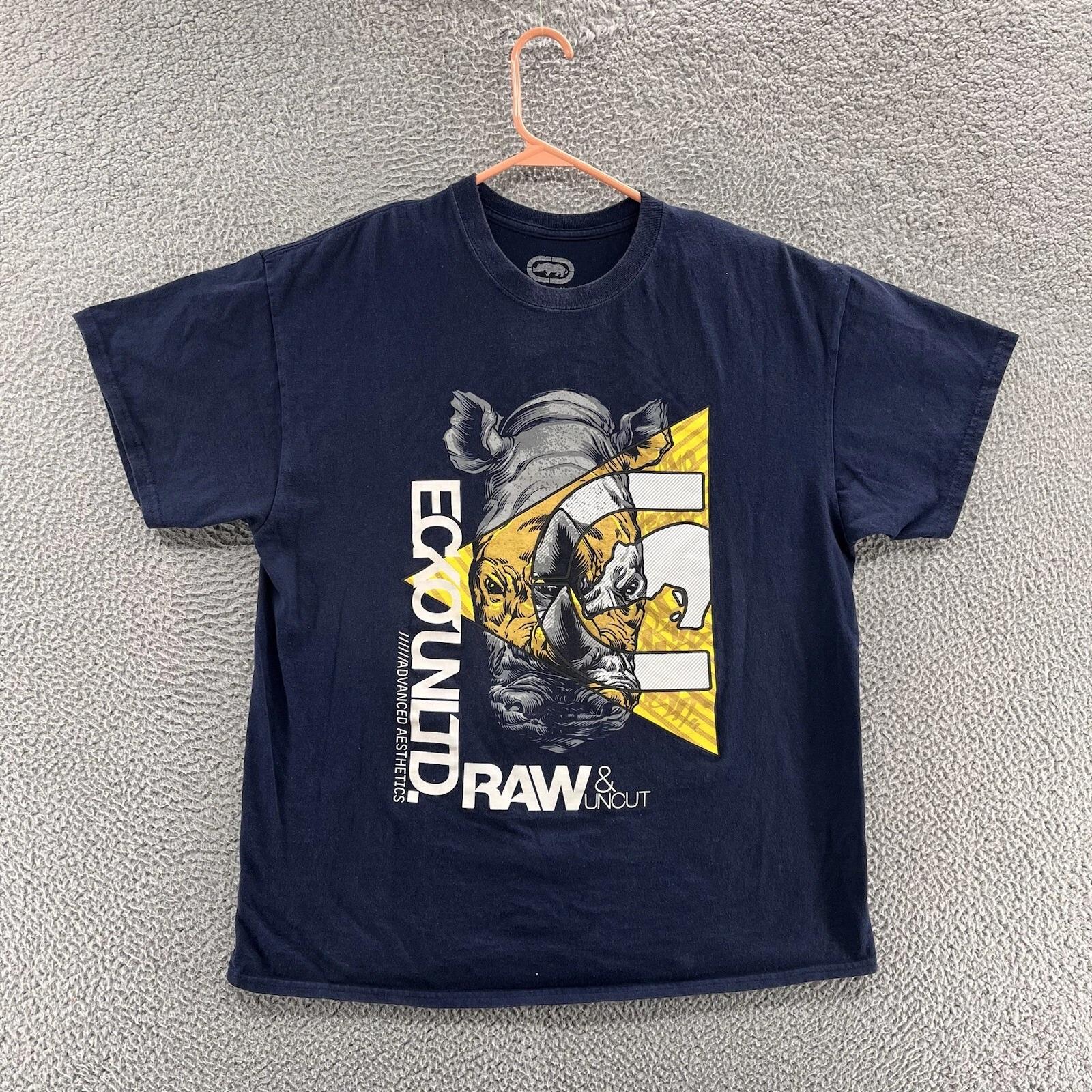 VINTAGE Ecko Unltd T Shirt Men Extra Large Blue Rhino Graphic Logo Hip Hop Y2K S
VINTAGE Ecko Unltd T Shirt Men Extra Large Blue Rhino Graphic Logo Hip Hop Y2K S