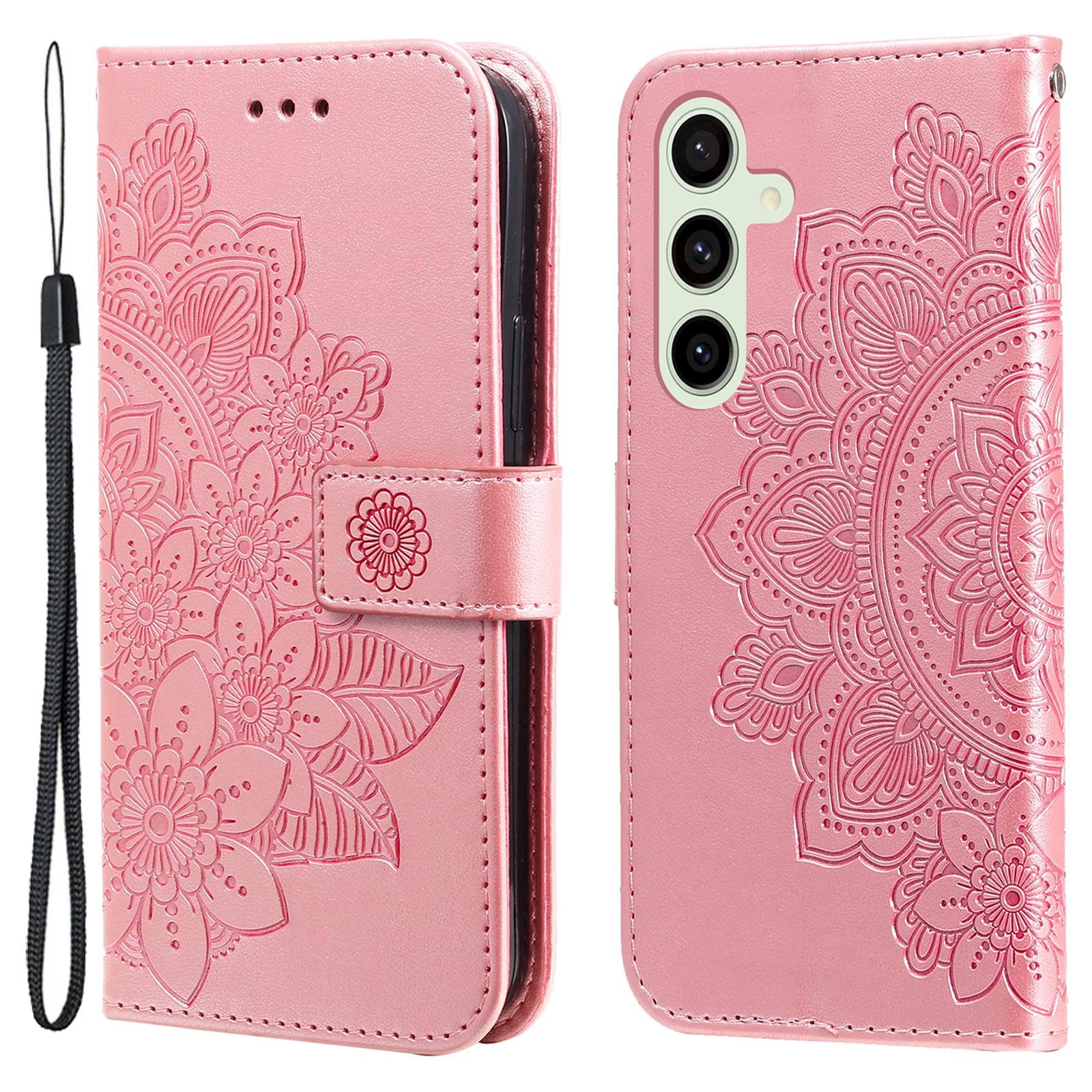For Samsung Galaxy S24 FE Case Floral Pattern PU Leather Wallet Stand Phone Cover Pink
For Samsung Galaxy S24 FE Case Floral Pattern PU Leather Wallet Stand Phone Cover Pink