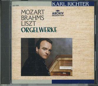 CD KARL RICHTER - Mozart Brahms Liszt:orgelwerke DCI1038 POLYDOR Japan Classical Used
CD KARL RICHTER - Mozart Brahms Liszt:orgelwerke DCI1038 POLYDOR Japan Classical Used