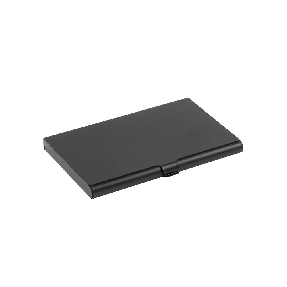 Woman Men Stainless Steel Aluminium Business ID Name Credit Card Holder Case Metal Wallet Office Supplies чорний
Woman Men Stainless Steel Aluminium Business ID Name Credit Card Holder Case Metal Wallet Office Supplies чорний