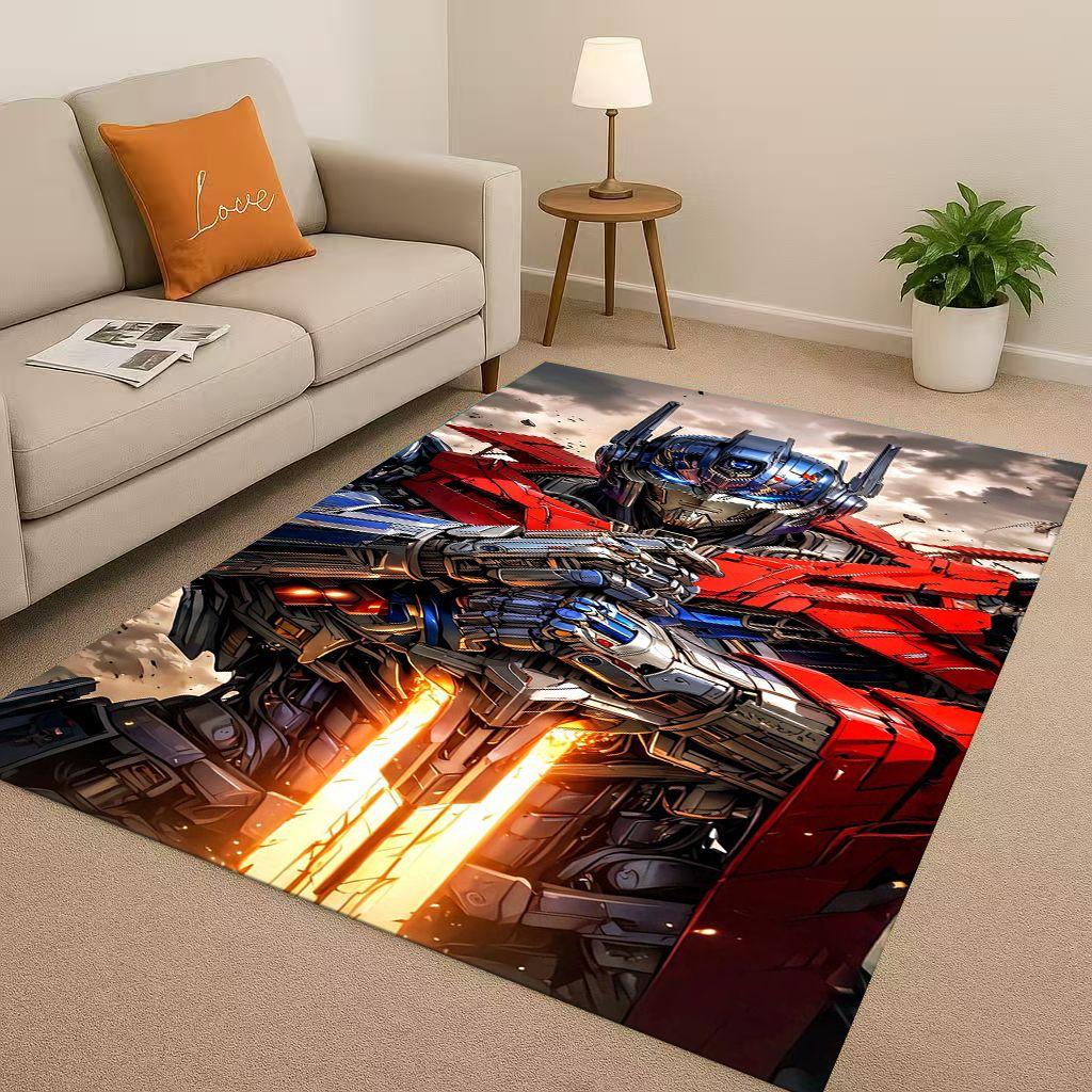 Cartoon T-Transformers Optimus Prime Bumblebee Living Room Non-Slip Area Rug Carpet for Bedroom Sofa,Easy Clean Home Doormat 40x60cm( 15x23in )
Cartoon T-Transformers Optimus Prime Bumblebee Living Room Non-Slip Area Rug Carpet for Bedroom Sofa,Easy Clean Home Doormat 40x60cm( 15x23in )