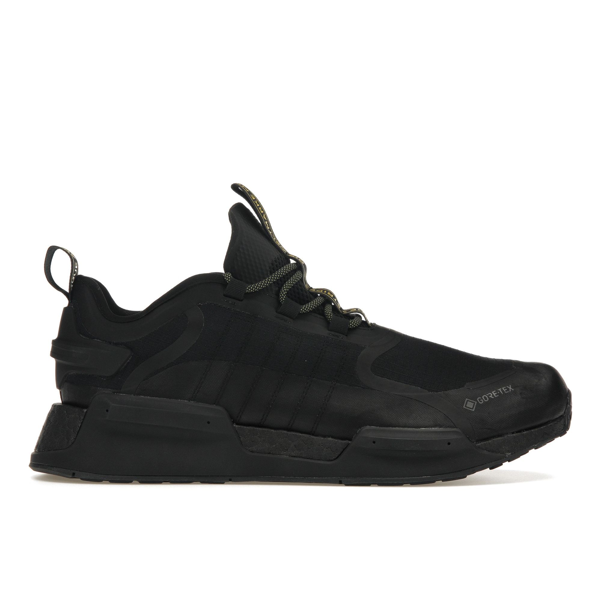 adidas NMD_V3 GORE-TEX Black Grey Unisex Sneakers Core-Black Grey-Five Impact-Yellow GX9472 36
adidas NMD_V3 GORE-TEX Black Grey Unisex Sneakers Core-Black Grey-Five Impact-Yellow GX9472 36