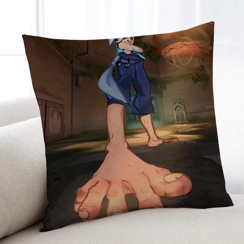 Game VVALORANTES cushion cover Home Bedding Sofa living Room pillowcase Simple Soft Skin Cushion Cover Party Gift 30x30cm
Game VVALORANTES cushion cover Home Bedding Sofa living Room pillowcase Simple Soft Skin Cushion Cover Party Gift 30x30cm