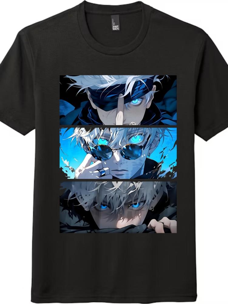Unisex Jujutsu Kaisen T-Shirt-Satoru Gojo Casual Wear|Anime Eventsand Daily Outings 4XL
Unisex Jujutsu Kaisen T-Shirt-Satoru Gojo Casual Wear|Anime Eventsand Daily Outings 4XL